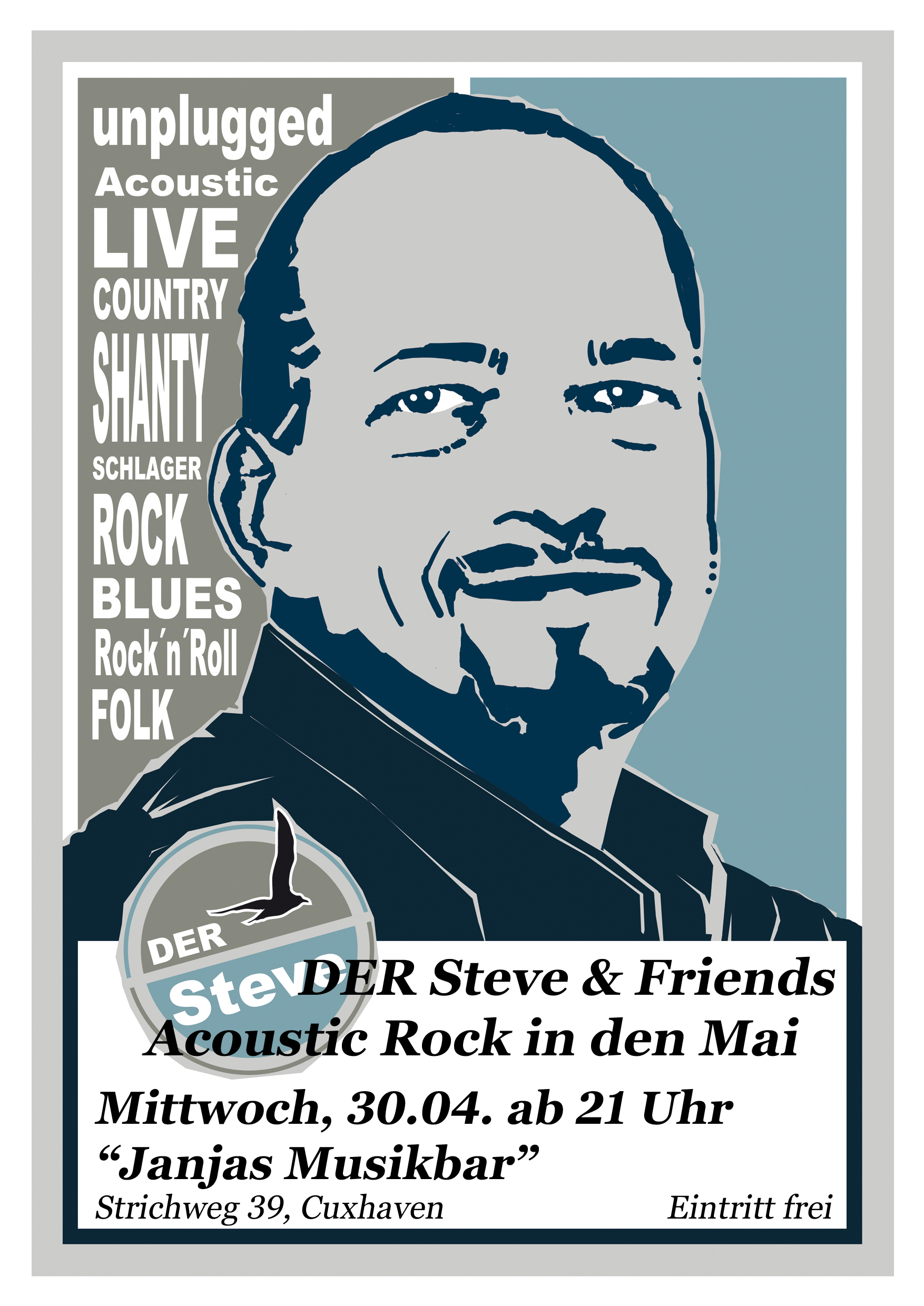 ,, DER Steven & Friends – Acoustik Rock Trio